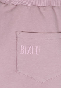 Pink sweat shorts with logo and pockets ETHIES