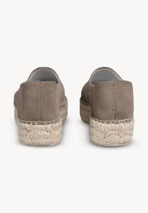 Espadrilles with embroidery Bizuu AYLA taupe