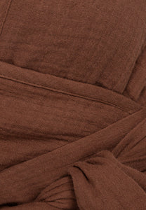 Brown muslin top TARI