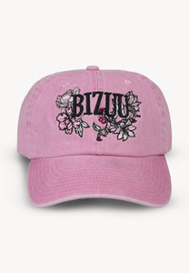 Pink baseball cap with logo ZANE