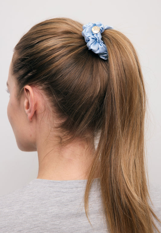 Set of ALLY silk scrunchies