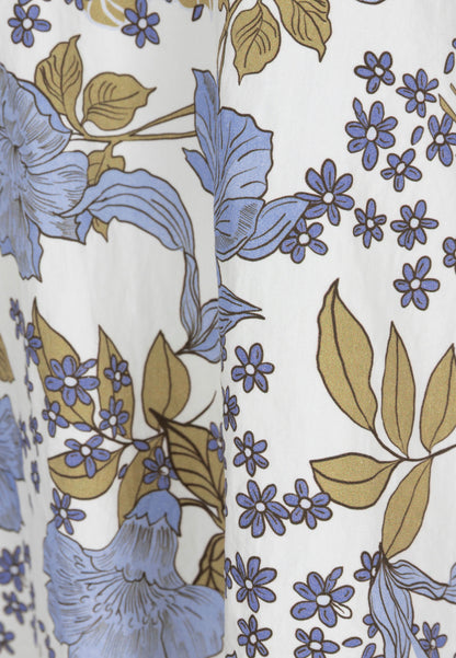 Cotton blouse with floral print ANDRASSA