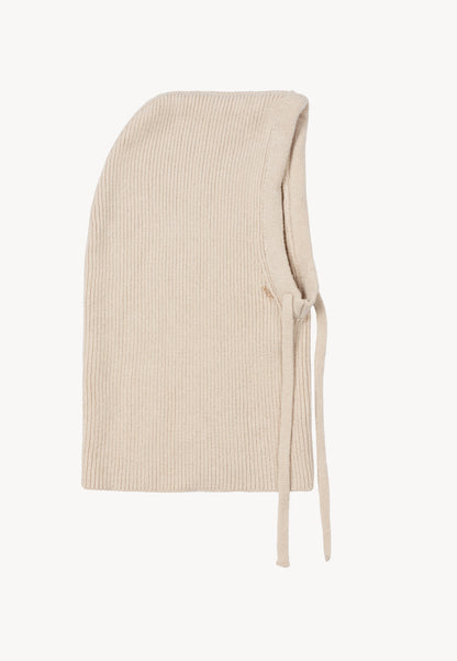 Beige balaclava hat BALA