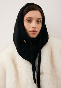 Black balaclava hat BALA