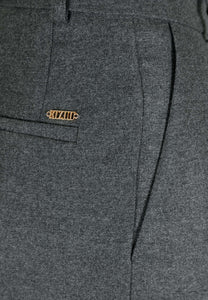 Graphite wide-leg trousers BANOS GRAŻYNA
