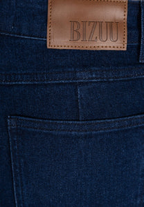 Navy flared jeans BELINNA