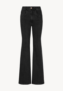 Black women's bell-bottom pants BELINNA