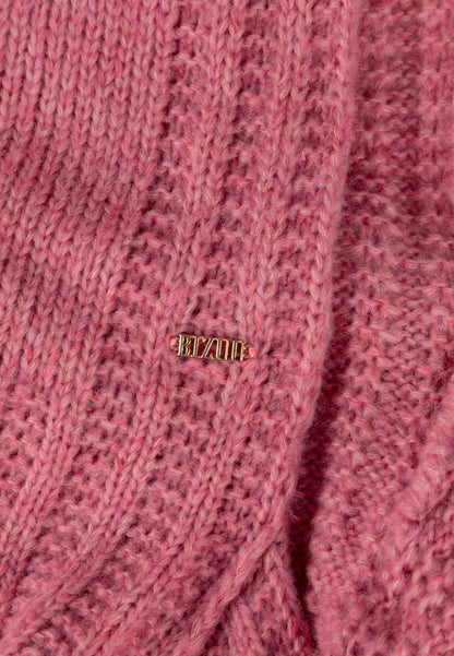 Pink merino wool balaclava BIFFI