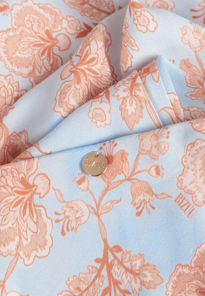 Light blue BREE viscose midi skirt