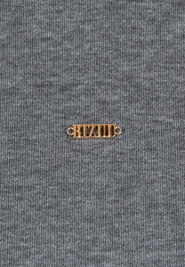 CAGLIARI graphite knit dress