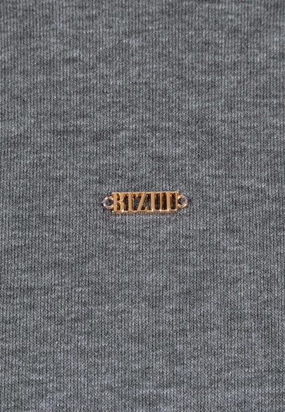 CAGLIARI graphite knit dress