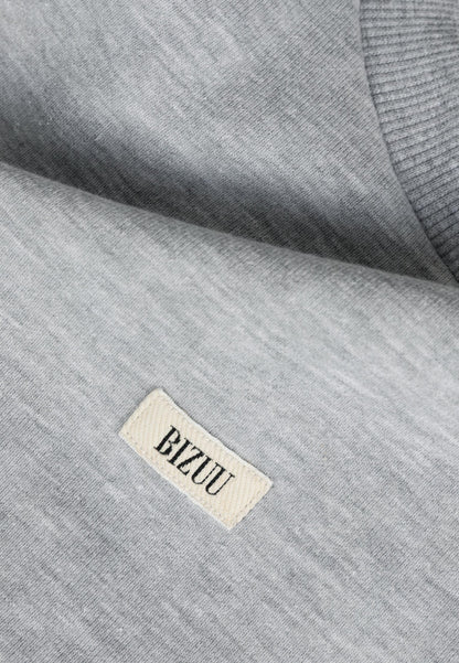 Grey COLLY sweatshirt with a logo label.