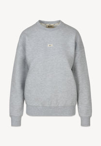 Grey COLLY sweatshirt with a logo label.