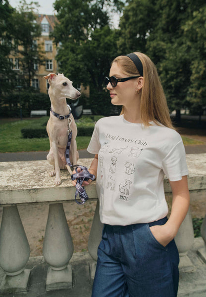 Cream T-shirt Dog Lovers Club TISHAG.