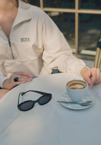 Sunglasses with round frame ENNA black