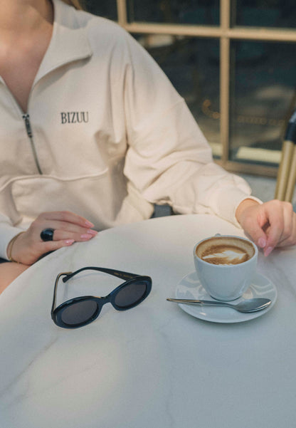 Sunglasses with round frame ENNA black