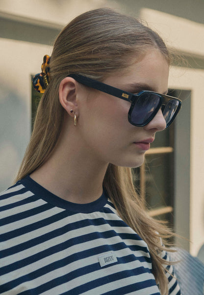 Glasses with blue lenses MISTRETTA black