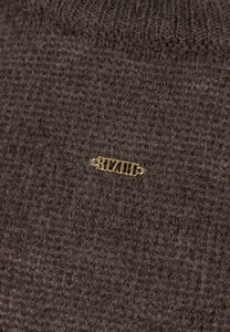 FAROA brown wool sweater
