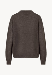 FAROA brown wool sweater