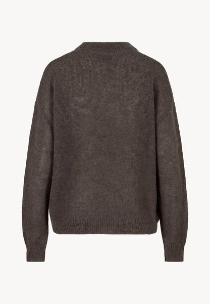 FAROA brown wool sweater