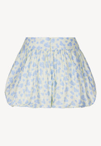 Cream cotton GIRONA shorts in an original print