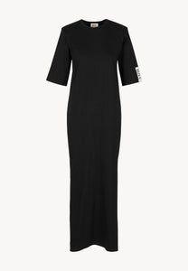 Black JULISSA maxi knit dress