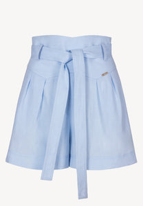 Light blue KANDYS high-waisted wide-leg shorts