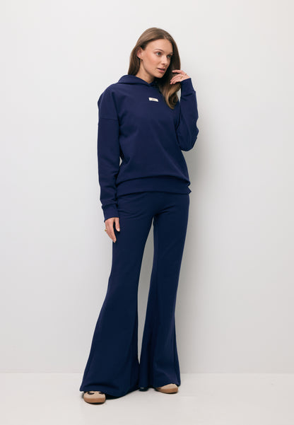 Navy oversized hoodie LINDI