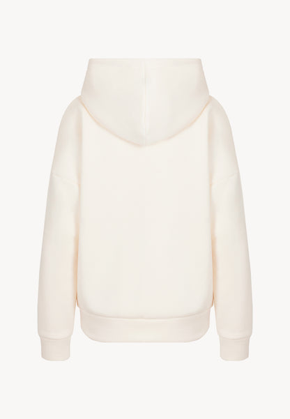 Cream oversize hoodie LINDA