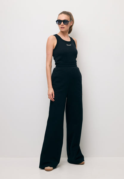 Black top with BIZUU embroidery LOVIE