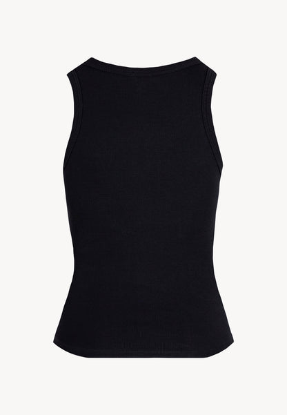 Black top with BIZUU embroidery LOVIE