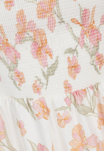 Midi dress in floral print LUMIA multicolor
