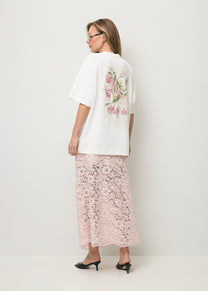 Pink lace skirt MILKY