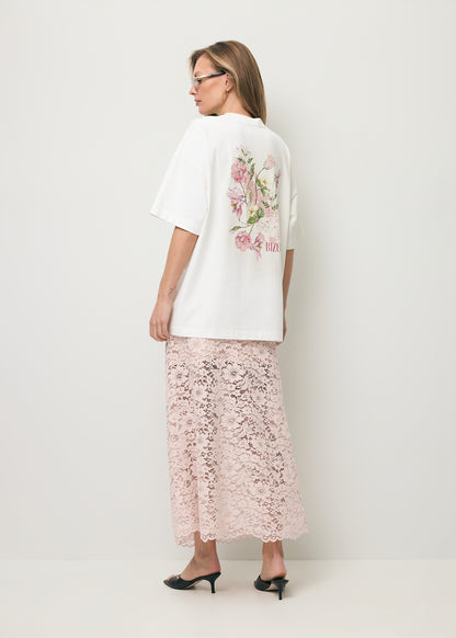 Pink lace skirt MILKY