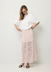 Pink lace skirt MILKY