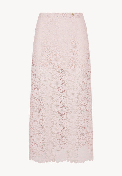 Pink lace skirt MILKY