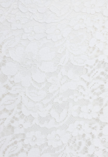 White lace skirt MILKY