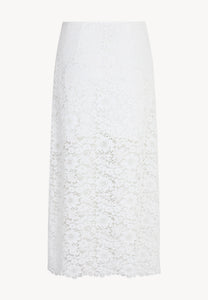 White lace skirt MILKY