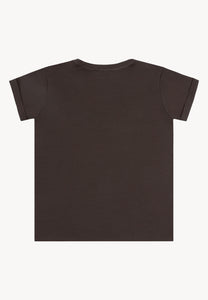 NIKKO brown T-shirt with BIZUU logo