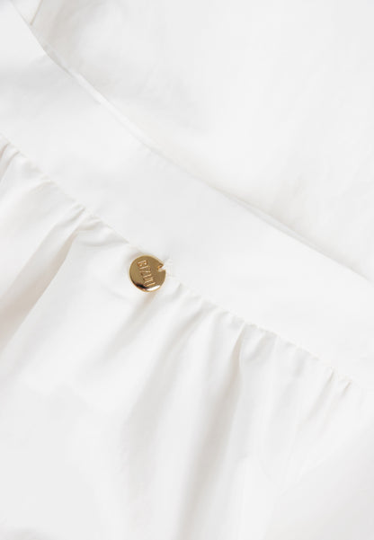 Cream NUBE midi skirt