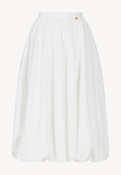 Cream NUBE midi skirt