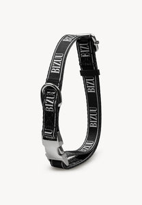 Black collar with logo NUFFI BIG S