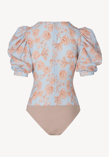 Light blue ORAJA viscose bodysuit