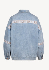 Light blue PASSA oversized denim jacket