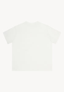 Cream oversize T-shirt with print RALZA