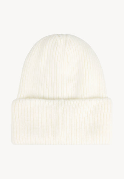 Creamy merino wool blend beanie ROYU