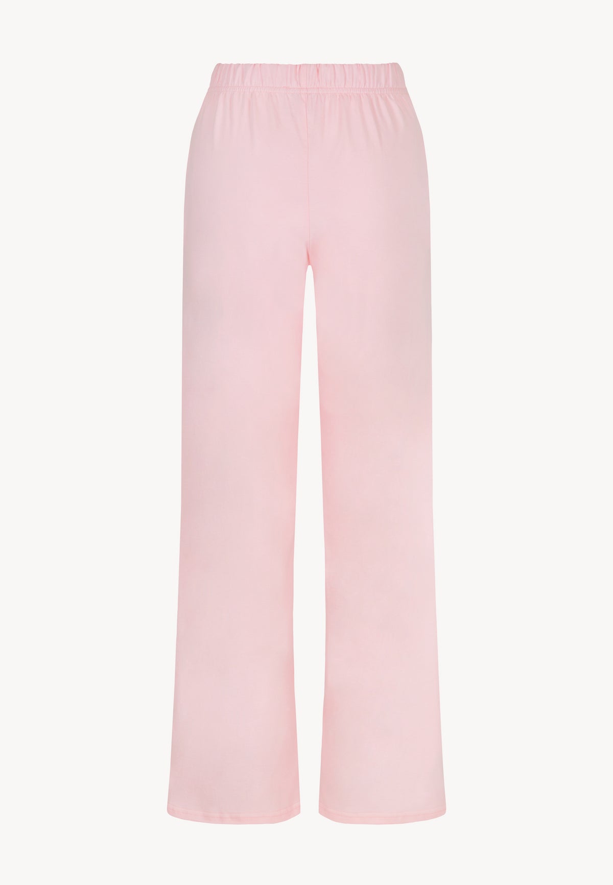 Back view of the SAMPAJO cotton pajama trousers.