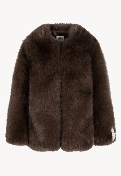 Brown long-haired fur SIENA