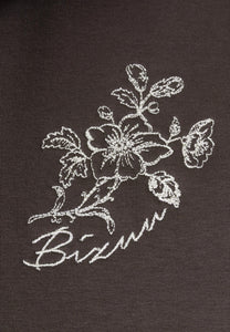Brown half-zip sweatshirt TANSY