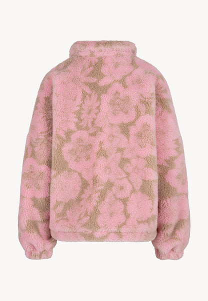 TEDDY beige fleece jacke